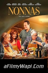 Nonnas (2025) Hollywood Hindi Dubbed